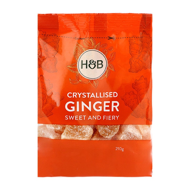 Holland & Barrett Crystallised Ginger 210g